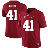 Alabama Crimson Tide 41 Courtney Upshaw Red Nike College Football Jersey Dzhi,baseball caps,new era cap wholesale,wholesale hats